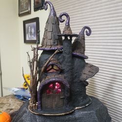 Witch Fairy House Halloween Holiday Decoration Handmade