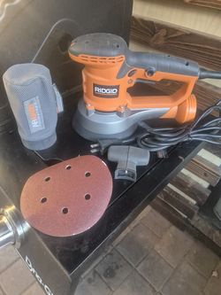 RIDGID  6" ORBITAL SANDER