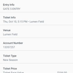 Season Tickets