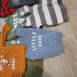 25 Long Sleeve And Sweatshirt 24mo, 2y, 2t