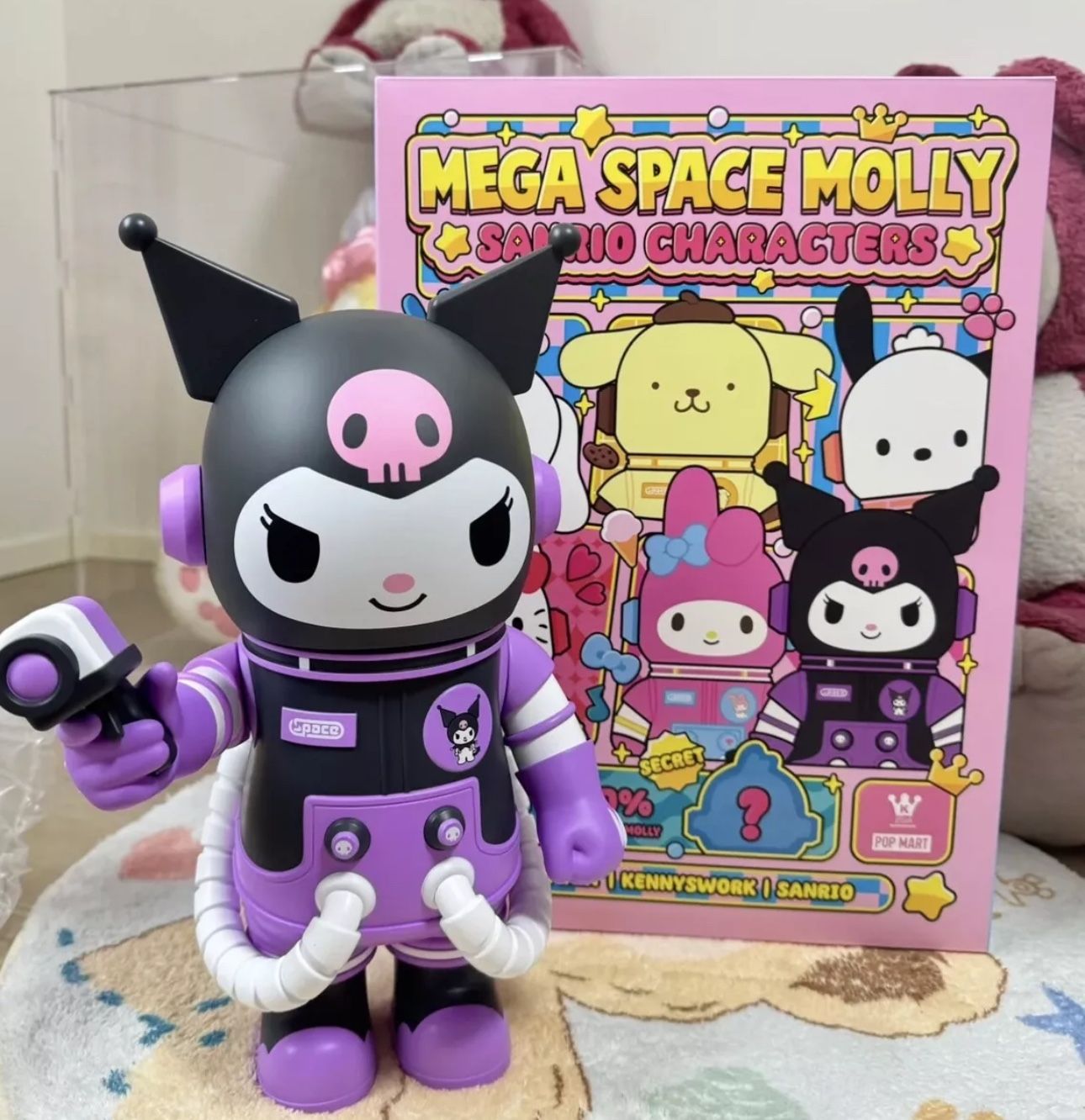 KUROMI SANRIO MEGA SPACE MOLLY 400% POP MART