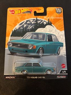 Hot Wheels Premium Auto Strasse '73 VOLVO 142 GL 4/5 Car Culture