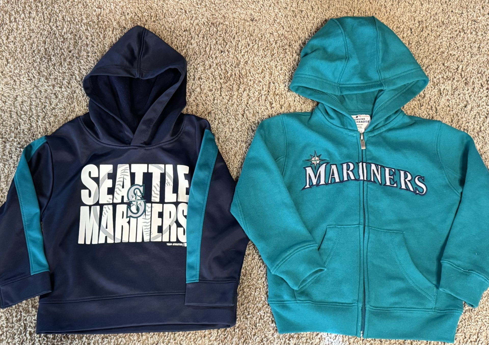 4T Toddler Mariners Hoodies