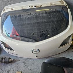 2010 To 2013 Mazdaspeed 3 Mazda 3 Hatchback Trunk Cajuela