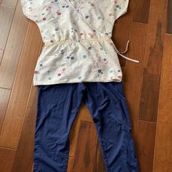 Nursing Pants And Top Size L