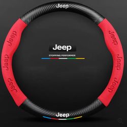 Steering Wheel Cover Logo Jeep