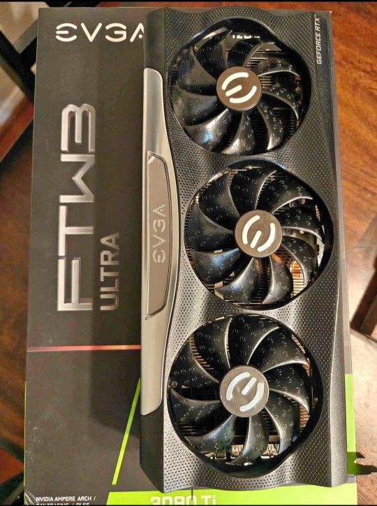 EVGA GeForce RTX 3080 TI FTW3 ULTRA
GAMING 12GB GDDR6X Graphics Card