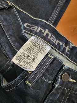 Carhartt Dark Wash Denim Jeans 32x32