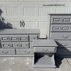 Solid Wood 3 Piece Set 