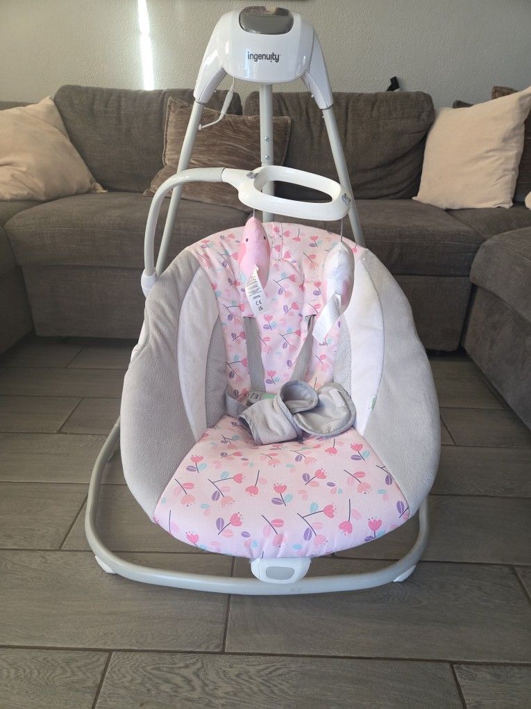 Ingenuity Pink Swing