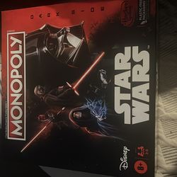 Star Wars Monopoly Board Game
