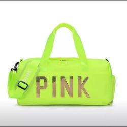 Pink Duffle Bag 