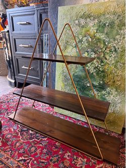 Antique wall shelf