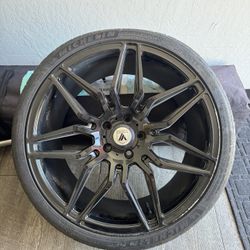 20” Asanti Wheels With 3 Michelin Pilot Sport Tires 