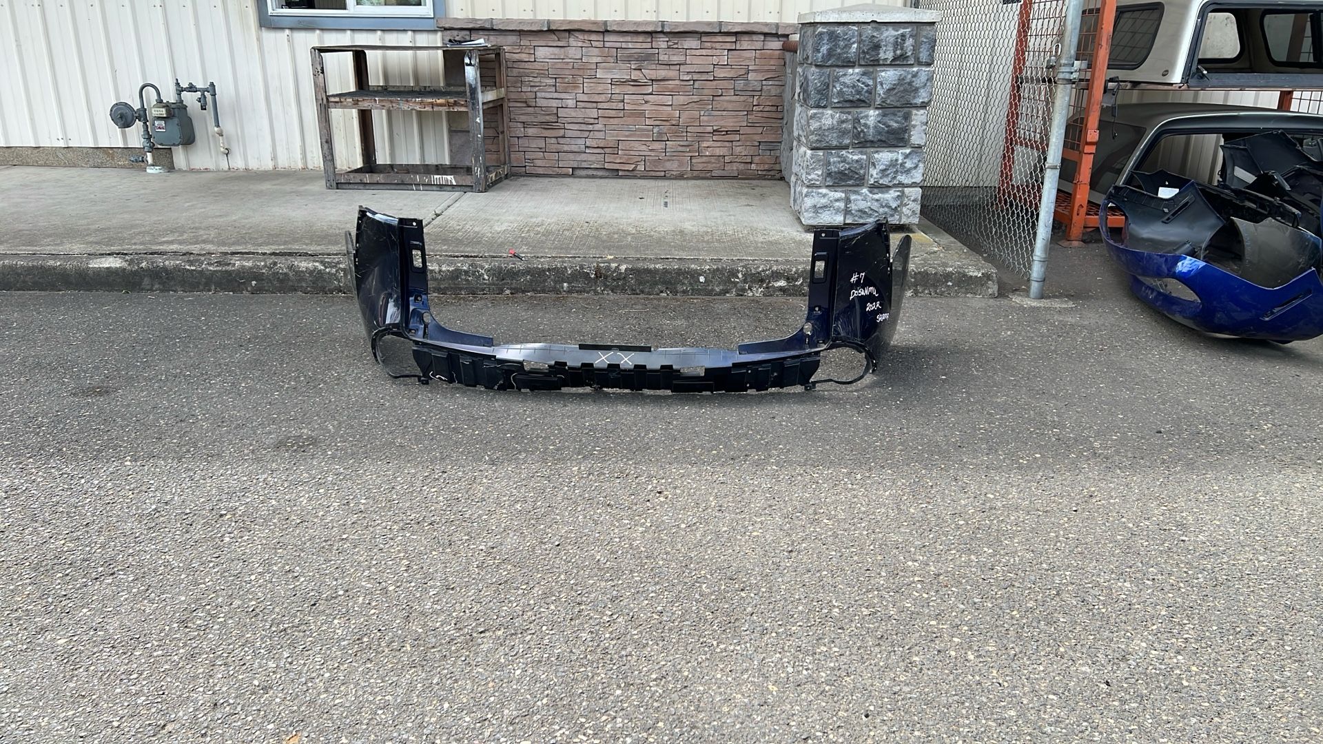2021 To 2023 Toyota Sienna Rear Upper Bumper #B649 TO1114 105