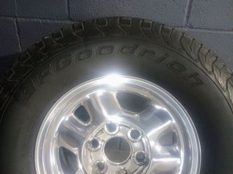Chevy/Etc. 6 Lug Aluminum rim and tire