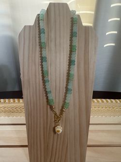 Rondelle Bead Toggle Necklace