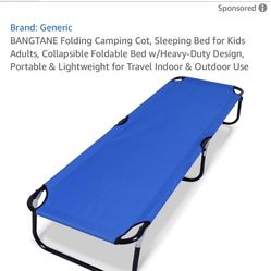 Brand New Folding Comping Bed 