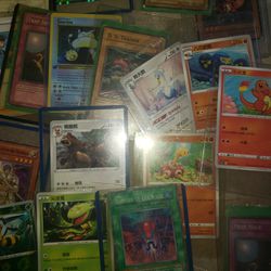 19 Pokemon,yugi,magic 1996,1999 Cards
