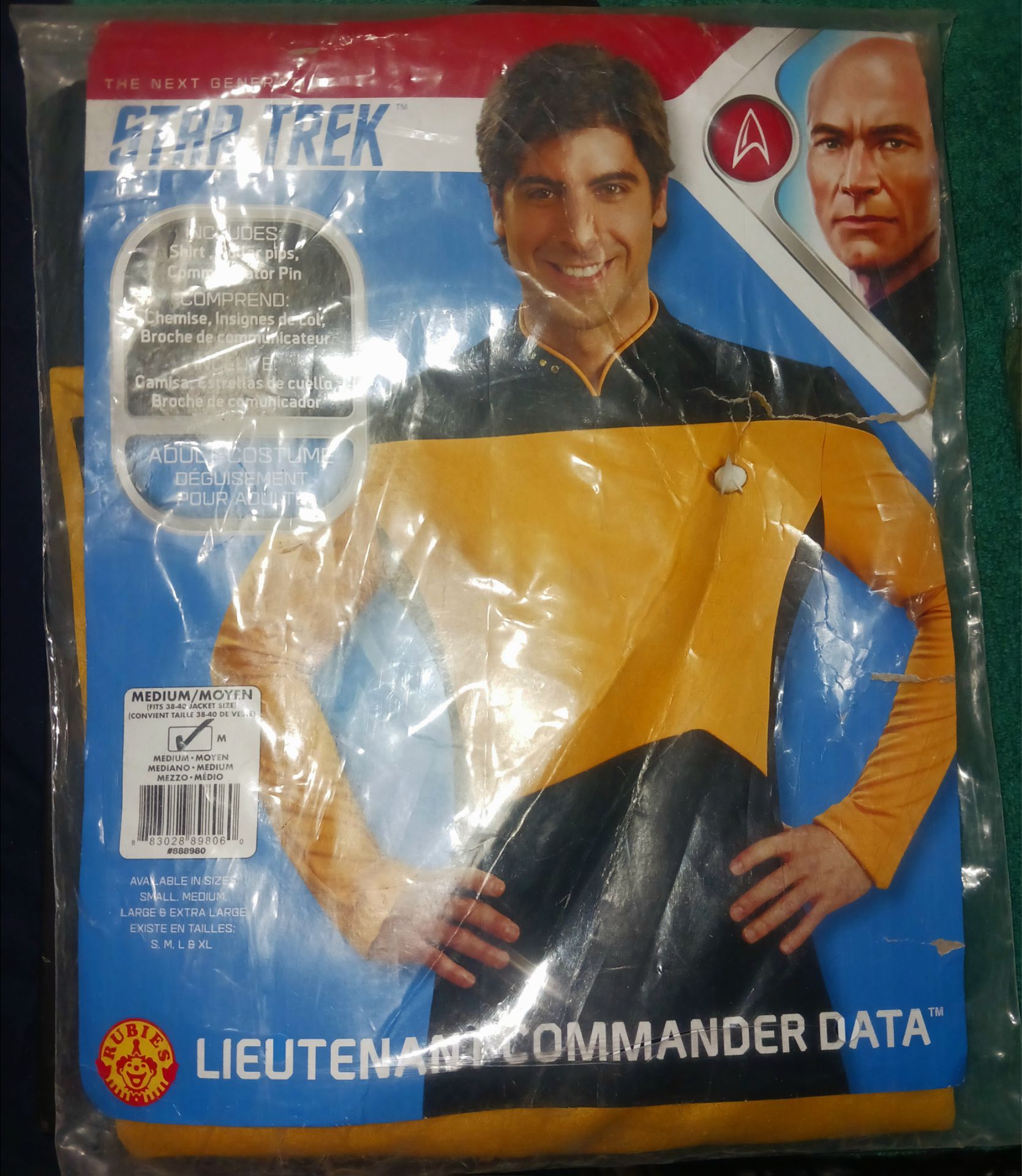 Men's cosplay costume (Star Trek/sz med)