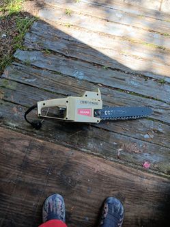 Craftsman Sears Electric Chainsaw