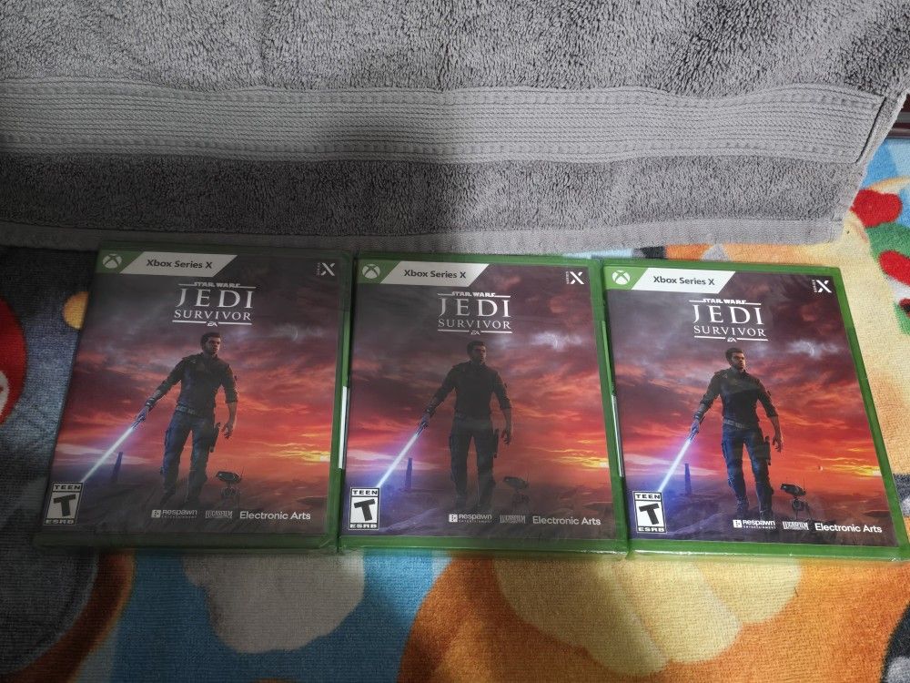 Xbox Series X Game Jedi Brand New $10 Each
