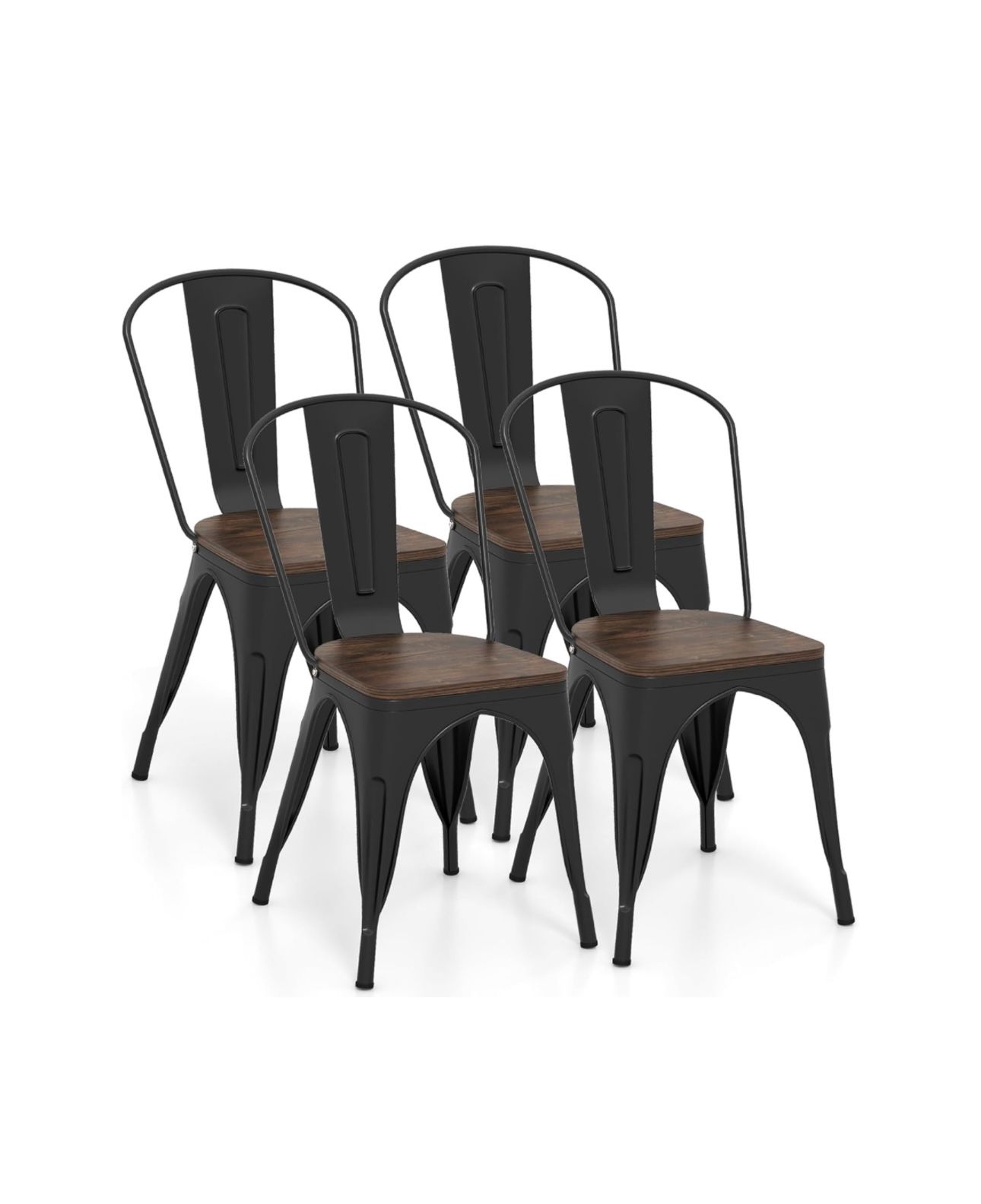 Set Of 4 dining chairs 