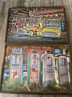 Route 66 wall art