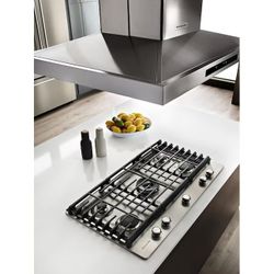New In Box - KitchenAid 30 inches Gas Cooktop Stainless steel - 5 Burners Stainless steel