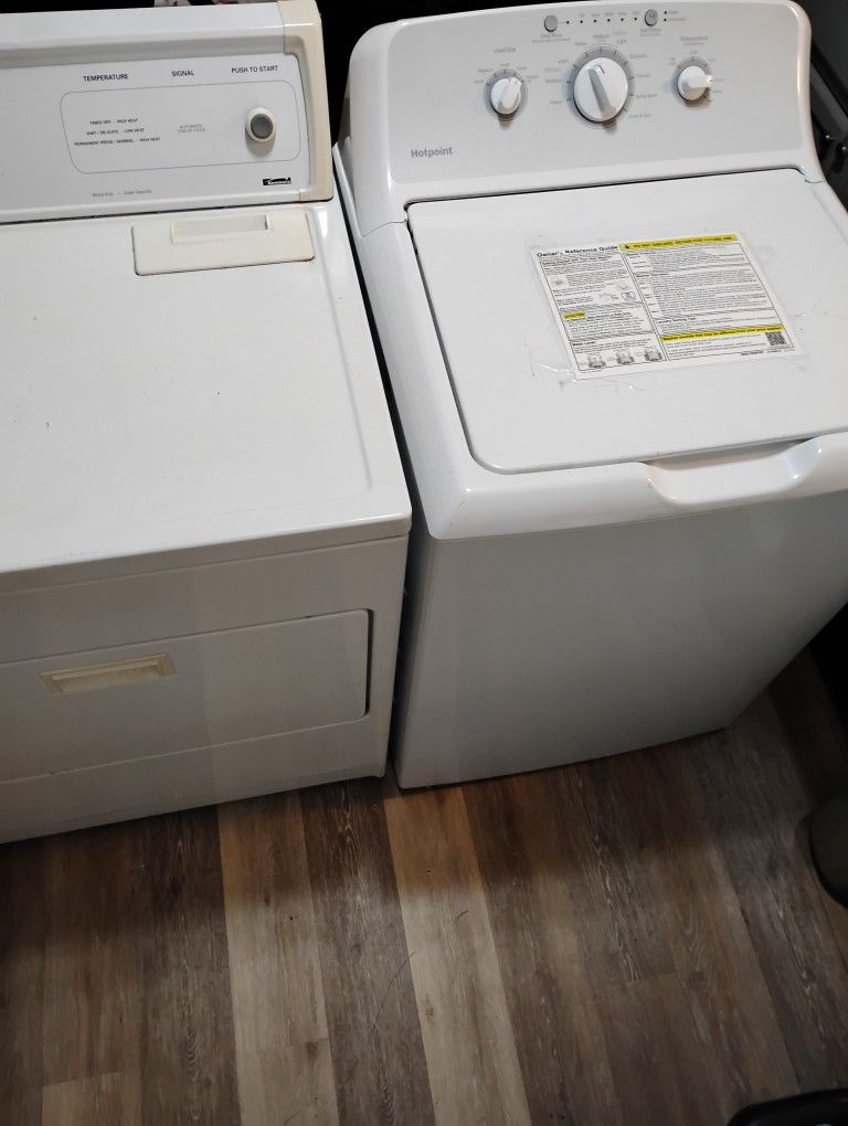 Hotpoint Washer. Kenmore Dryer .