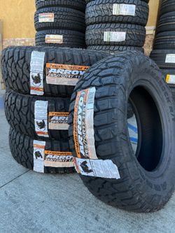 265/70/17 Arroyo Rt 4 new tires installed ✅