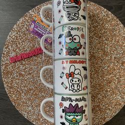 Halloween Hello Kitty And Friends Mug Set