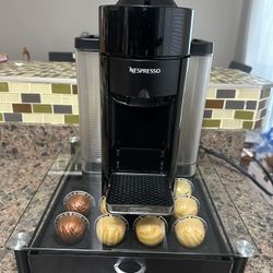 DeLonghi Nespresso Vertuo Coffee and Espresso Machine by DeLonghi - Black