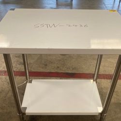 All Stainless Steel Table NSF 36W x 24D x34H inches