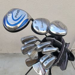 Ping & King Cobra Golf Set Right Handed 13 Clubs