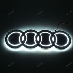 Illuminated  LED Car Tail Logo Light For Audi Badge Emblem Light