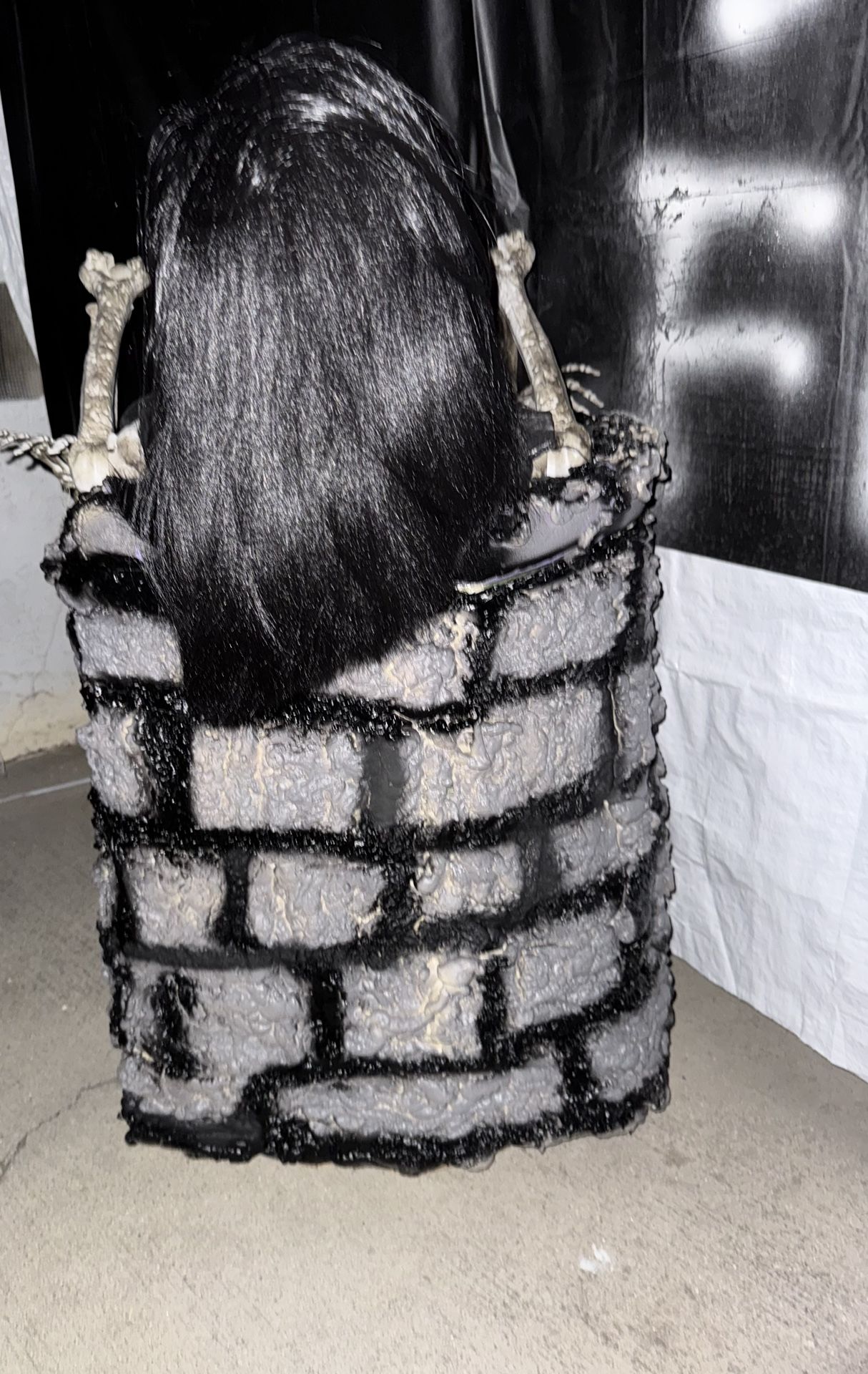 Customize Skeleton Halloween Well Prop