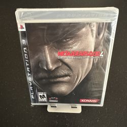 Metal Gear Solid 4: Guns of the Patriots Sony PlayStation 3 PS3 BRAND NEW SEALED