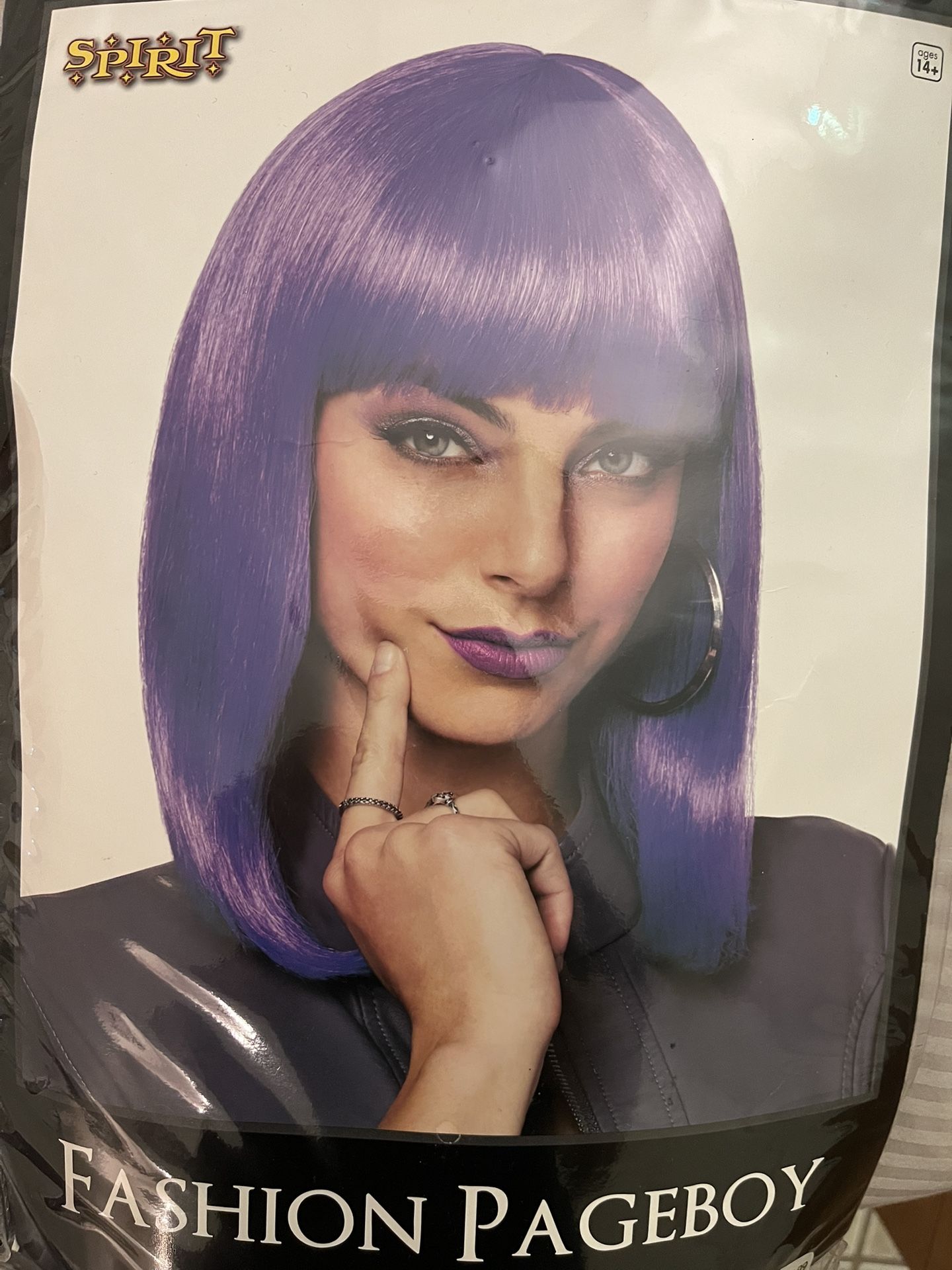 Purple Hair Wig