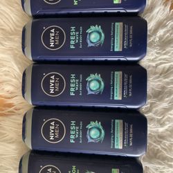 5/$14 Nivea Body Wash 