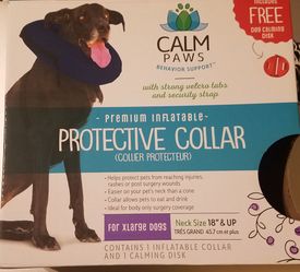 Calm paws premium inflatable protective collar XL
