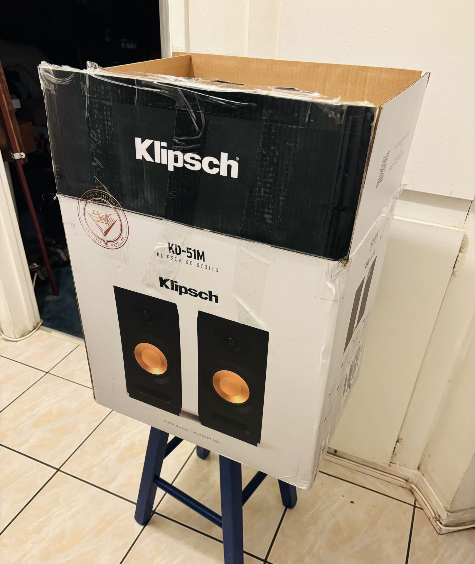 Klipsch-KD-51M - Speakers – KD Series for Audiophile-Grade Performance -High-Efficiency 5.25” Woofer