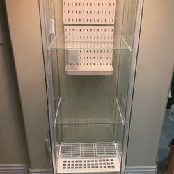 IKEA Blåliden glass-door cabinet W Grow Light