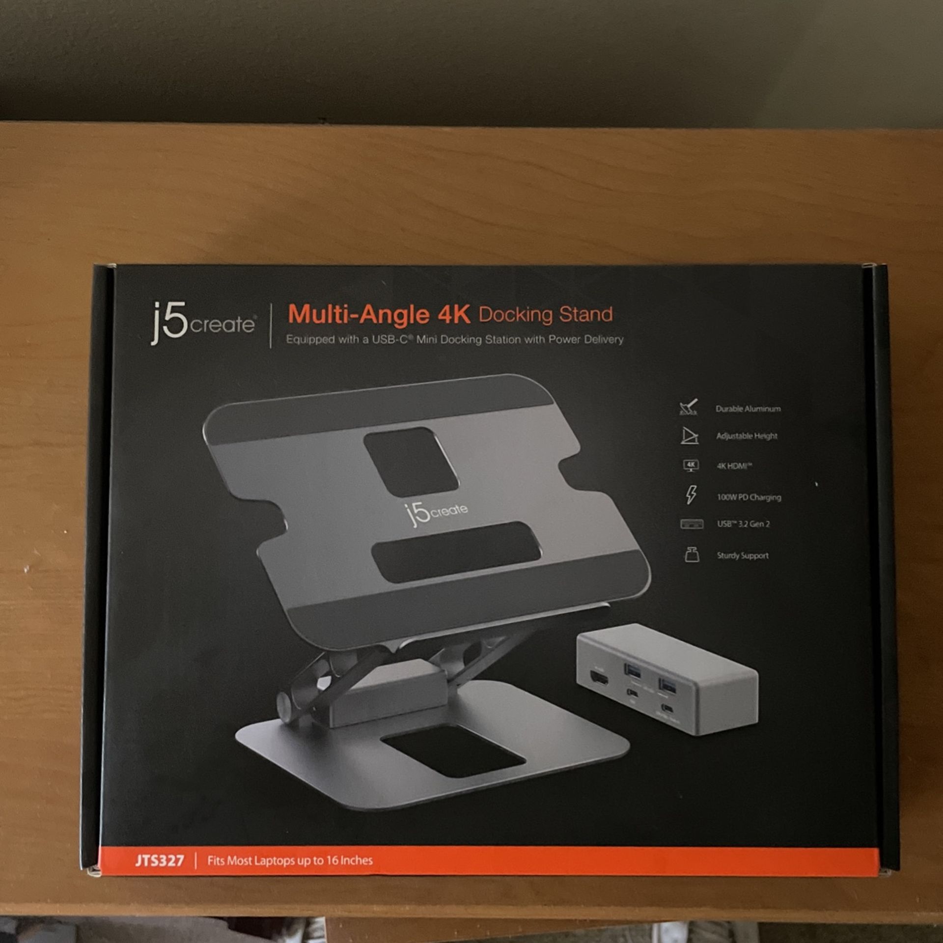 Brand New J5 Create Multi-angle 4K Docking Stand