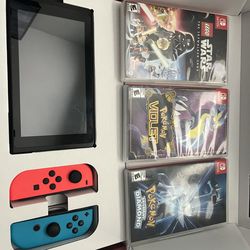 Nintendo Switch + Games