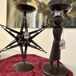 Candle holders - please see price tags