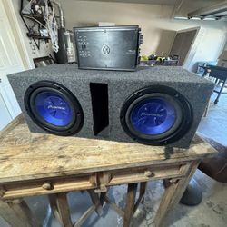 10” Pioneer Subs & Memphis PRX 4.50 AMP