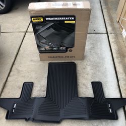 Husky All Weather 3rd Seat Floor Liner 2021-2023 Suburban/ Tahoe,  Escalade, Yukon XL (w/2nd Row Bucket Seats) (New)