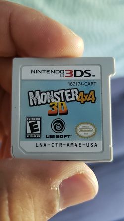 Monster 4X4 3D Nintendo 3ds game