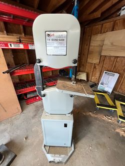 Grizzly G1019 14" Band Saw – 3/4 HP, 110V, Manual + Extra Blades